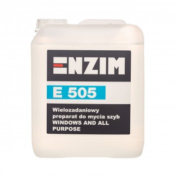 E 505 – Wielozadaniowy preparat do mycia szyb WINDOWS AND ALL PURPOSE 5l